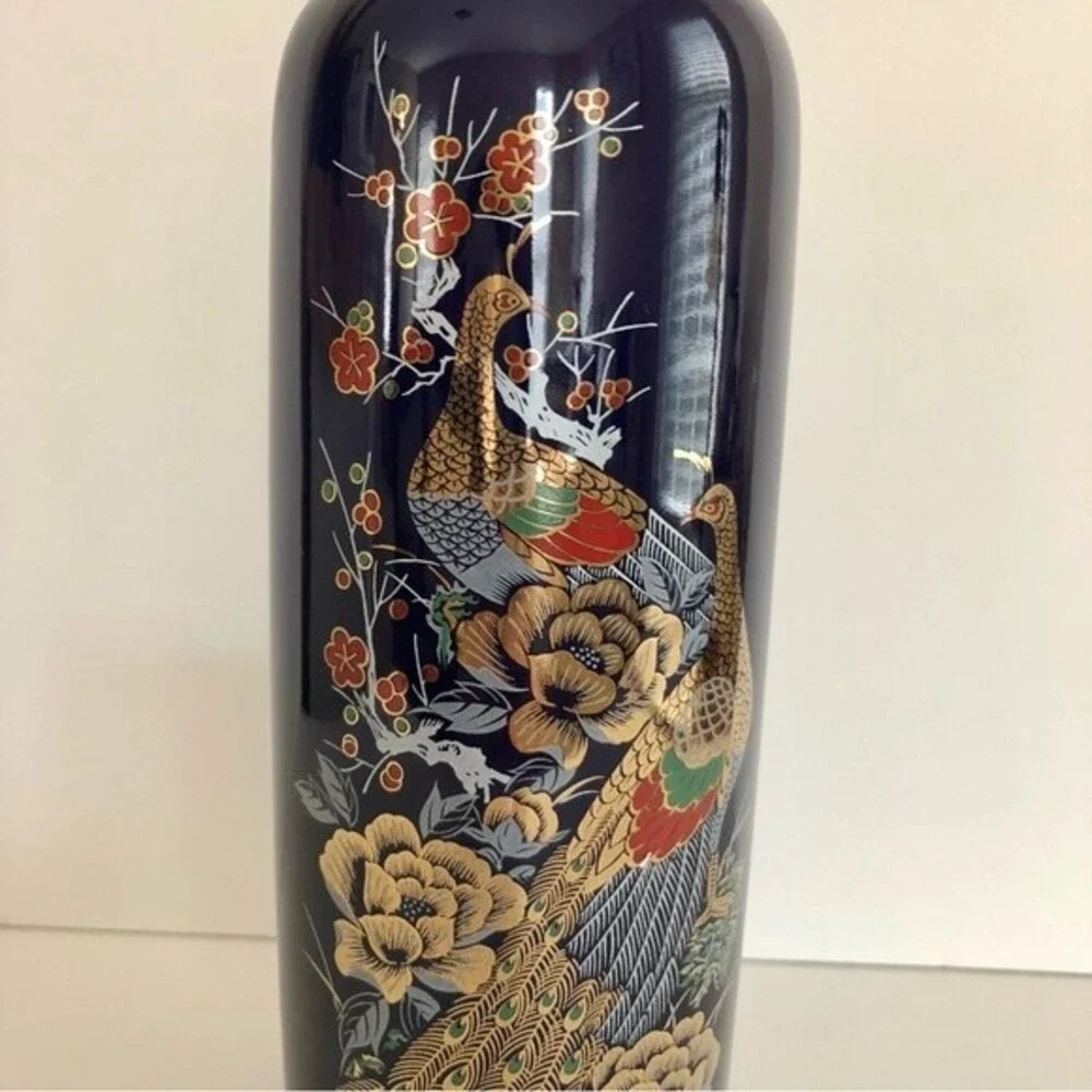 interpur vase cobalt